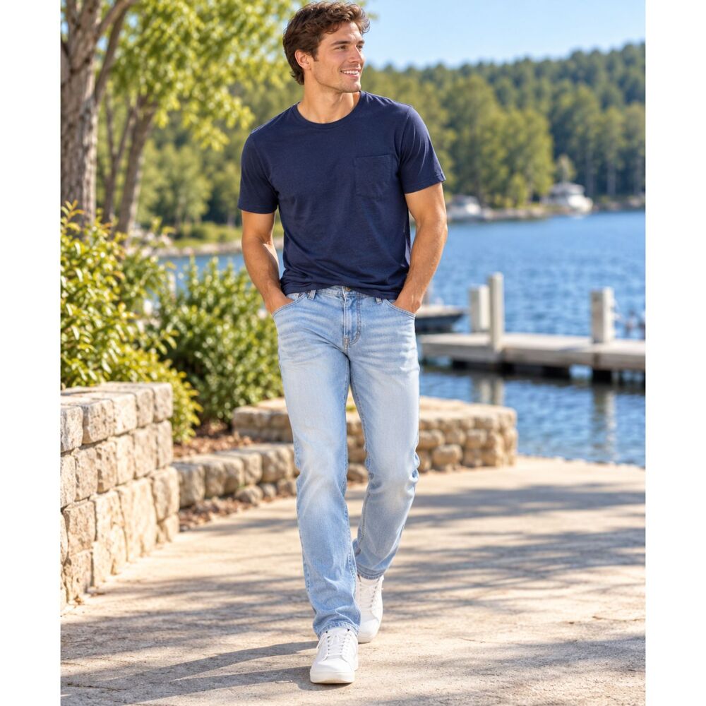 Aeropostale Mens Size 32x34 Flex Effects Super Skinny Jeans Mens Stretch Denim